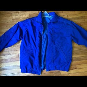 NOT FOR SALE Vintage Blue Patchwork Windbreaker